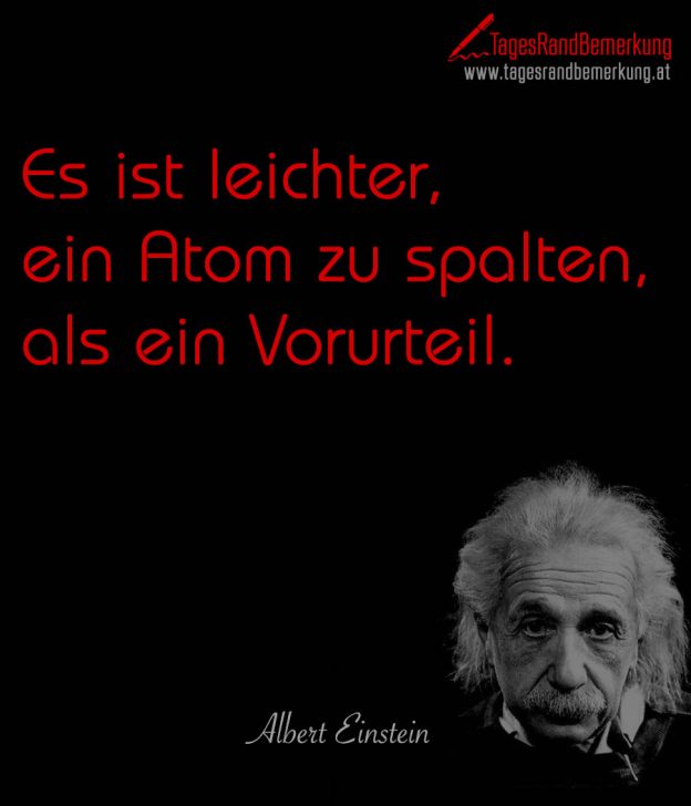 Zitate mit dem Schlagwort Albert Einstein der Die TagesRandBemerkung